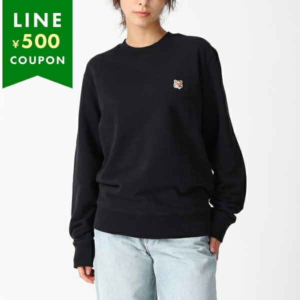 MAISON KITSUNE（メゾン キツネ） スウェット フォックスヘッド パッチ