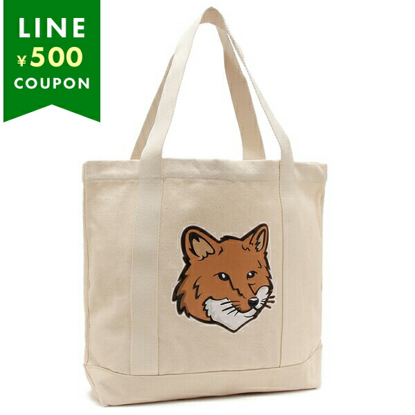 MAISON KITSUNE メゾンキツネ トートバッグ フォックスヘッド