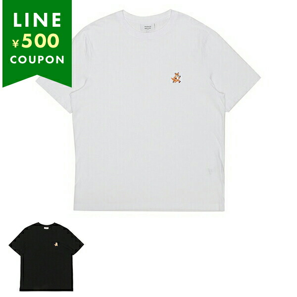 メゾンキツネ Tシャツ カットソー スピーディフォックス レディース MAISON KITSUNE MM00125KJ0008
