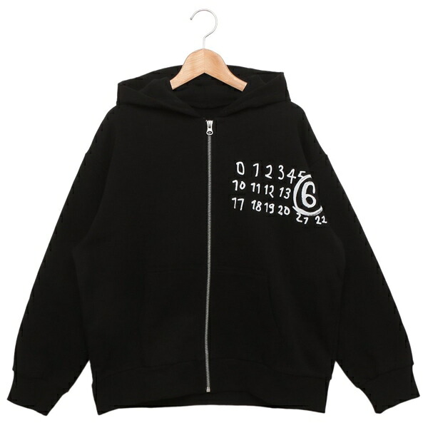 MM6 メゾンマルジェラ ジップパーカー フーディー レディース エムエム