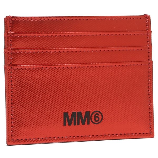 【格安人気SALE】MM6 メゾンマルジェラ　カードケース　赤 小物