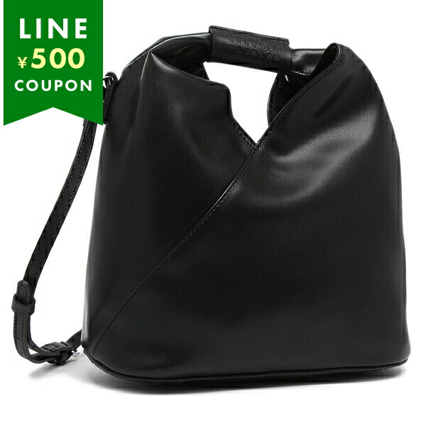 送料込★MM6 Maison Margiela★ジャパニーズ バッグ★ブラック MM6 エムエムシックス メゾンマルジェラ ハンドバッグ