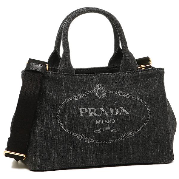 プラダ トートバッグ ショルダーバッグ カナパ デニム レディース PRADA 1BG439 AJ6