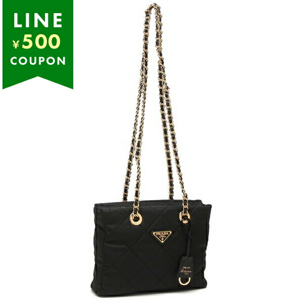PRADA プラダ トートバッグ 1BG4682AOSF0002COO PRADA プラダ トートバッグ リナイロン ブラック レディース