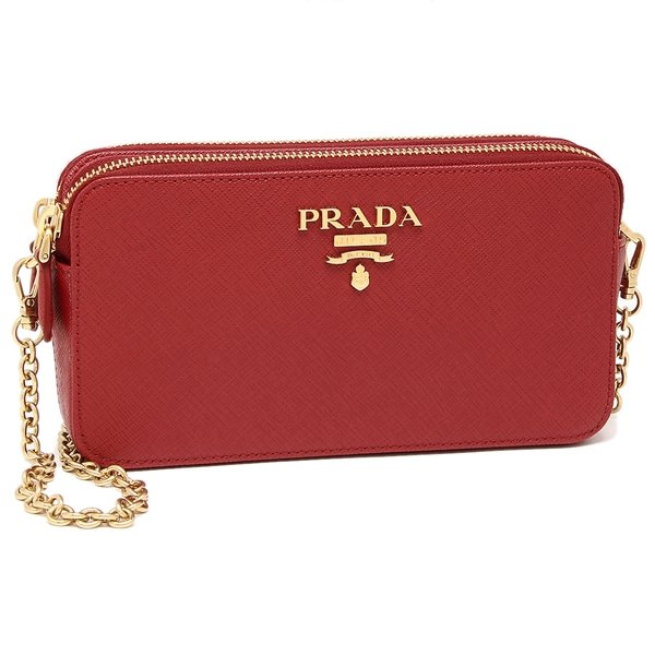 プラダ ショルダーバッグ サフィアーノ ミニバッグ 財布ショルダー チェーンウォレット レディース PRADA 1DH010 QWA｜axes｜05