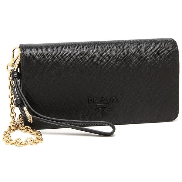 プラダ ショルダーバッグ サフィアーノ ミニバッグ 財布ショルダー チェーンウォレット リストレット レディース PRADA 1DH029 2EBW | PRADA | 01