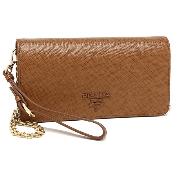 プラダ ショルダーバッグ サフィアーノ ミニバッグ 財布ショルダー チェーンウォレット リストレット レディース PRADA 1DH029 2EBW | PRADA | 02
