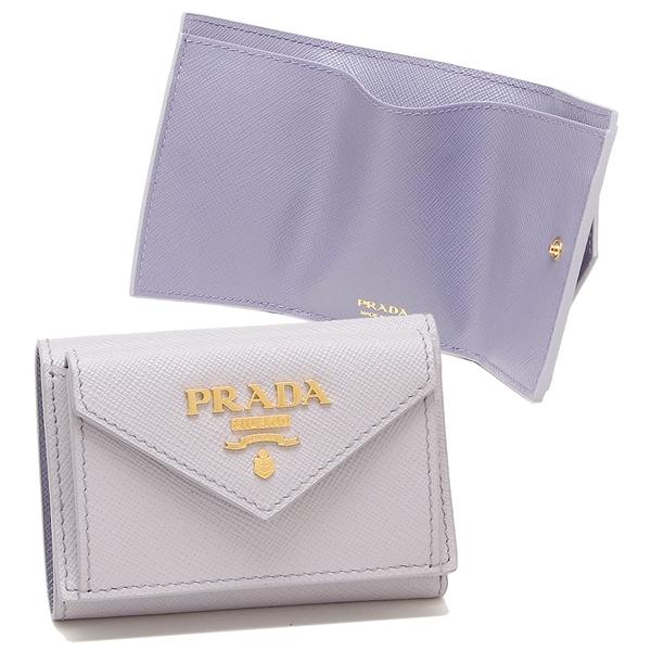 【P10% 6/9 0時〜6/9 24時】プラダ 三つ折り財布 サフィアーノ ミニ財布 レディース PRADA 1MH021 ZLP｜axes｜05