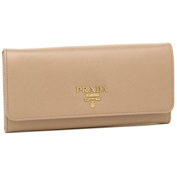 【P5% 6/5 0時〜24時】プラダ 長財布 サフィアーノ レディース PRADA 1MH132 ...