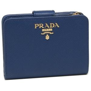【P10％ ~5/7 9時】プラダ 二つ折り財布 サフィアーノ レディース PRADA 1ML018...