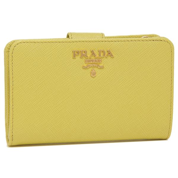 プラダ 二つ折り財布 サフィアーノ レディース PRADA 1ML225 QWA