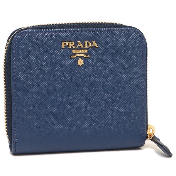 プラダ　サフィアーノ　ミニ財布　折り財布 プラダ 二つ折り財布 サフィアーノ ミニ財布 レディース PRADA 1MV204