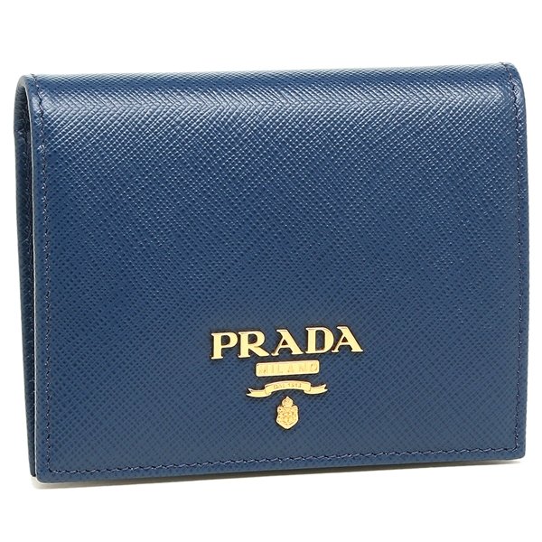 プラダ 二つ折り財布 サフィアーノ ミニ財布 レディース PRADA 1MV204