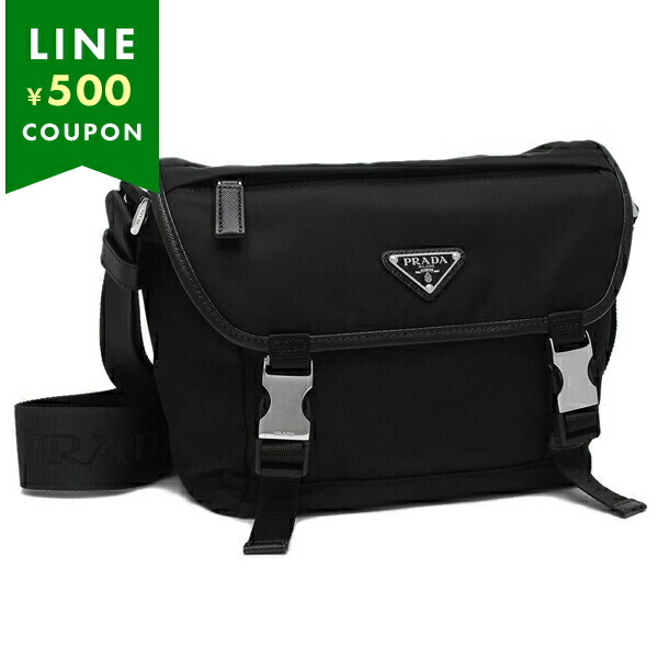 PRADA（プラダ） ショルダーバッグ リナイロン ブラック メンズ PRADA