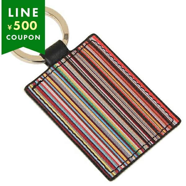 �|�[���X�~�X �L�[�����O �L�[�z���_�[ �}���`�X�g���C�v �u���b�N �����Y ���f�B�[�X PAUL SMITH M1A4780 BMULTI 79