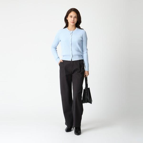 タグ付 POLO RALPH LAUREN コットン ケーブルカーディガン XS POLO RALPH LAUREN（ポロ・ラルフローレン） カーディガン ケーブル