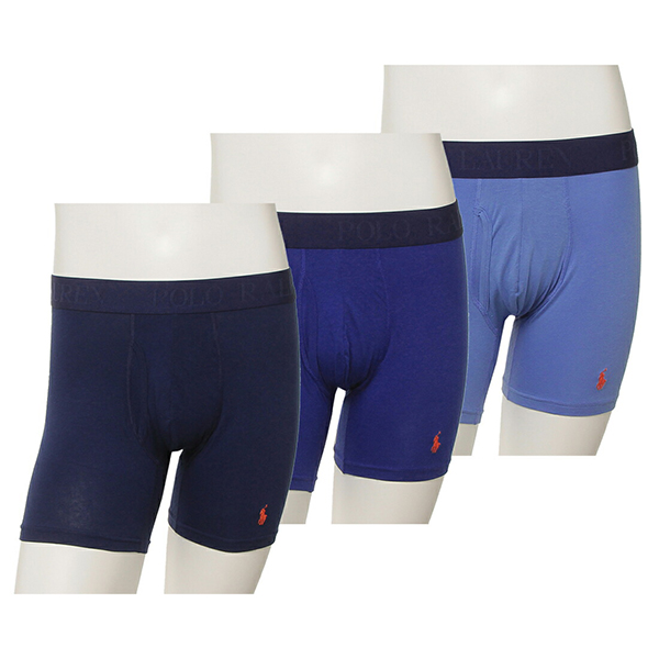 ポロラルフローレン POLO RALPH LAUREN インナー パンツ 下着 3枚セット BOXER BRIEF ボクサーパンツ ブリーフ LFBBP3 メンズ | POLO RALPH LAUREN | 01