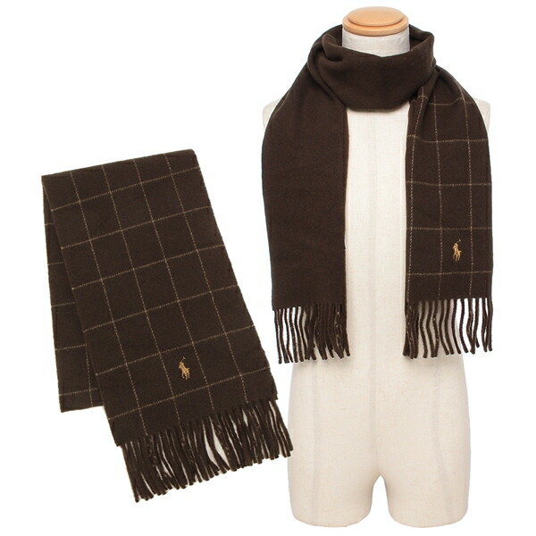 POLO RALPH LAUREN ポロラルフローレン マフラー リバーシブル