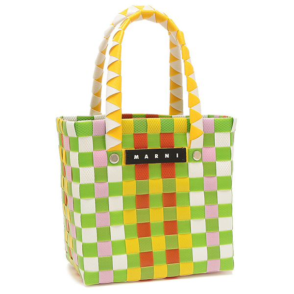MARNI ハンドバッグ M00996 M00IW 0MC12 KHAKI BEIGE MARNI マルニ ハンドバッグ かごバッグ バスケットバッグ キッズ
