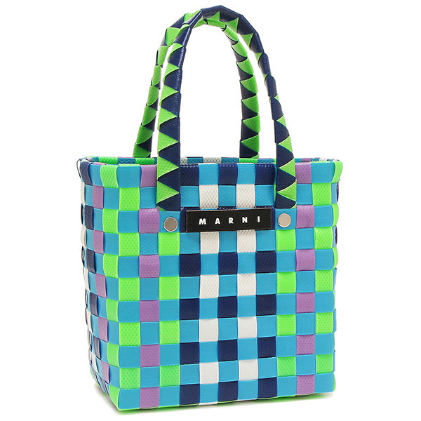 マルニ MARNI マイクロバスケット かごバッグ ミニハンドバッグ