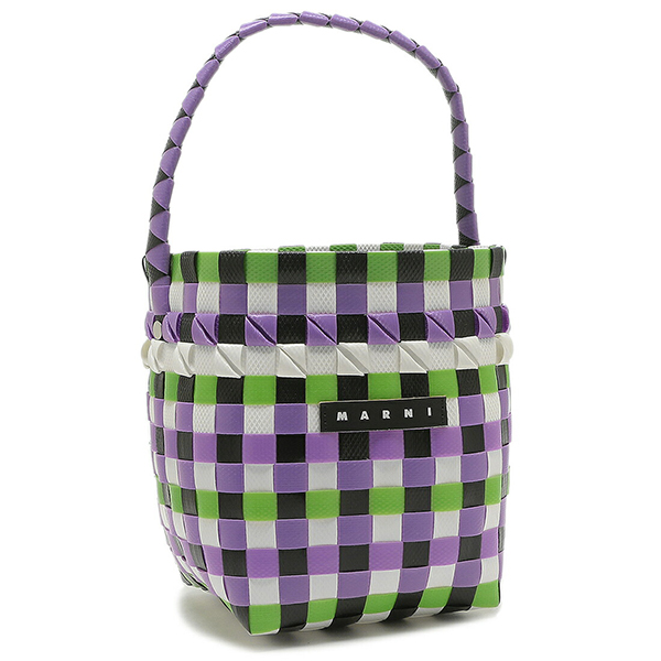 MARNI（マルニ） ハンドバッグ かごバッグ ポッドキッドバッグ ピンク