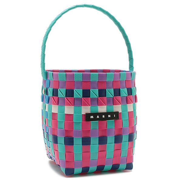 MARNI（マルニ） ハンドバッグ かごバッグ ポッドキッドバッグ ピンク