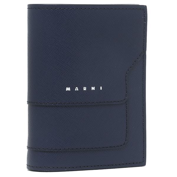 直売超高品質 マルニ 二つ折り財布 バイフォールドウォレット ベージュ レディース MARNI PFMOQ14U07 LV520