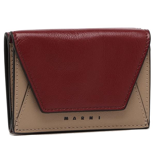 マルニ 三つ折り財布 ミニ財布 メンズ MARNI PFMI0052U0 P2644