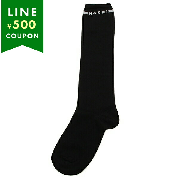 MARNI（マルニ） ソックス 靴下 ブラック レディース MARNI SKMC0177Q0