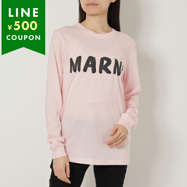 マルニ Tシャツ カットソー オーガニックコットン ピンク レディース MARNI THJE0294P1 USCS11 LOC13