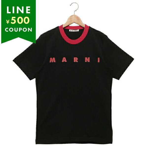 MARNI マルニ Tシャツ カットソー オーガニックコットン 水玉ロゴ