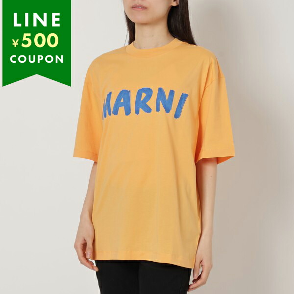 マルニ Tシャツ カットソー オレンジ レディース MARNI THJET49EPH USCS11 L1R08