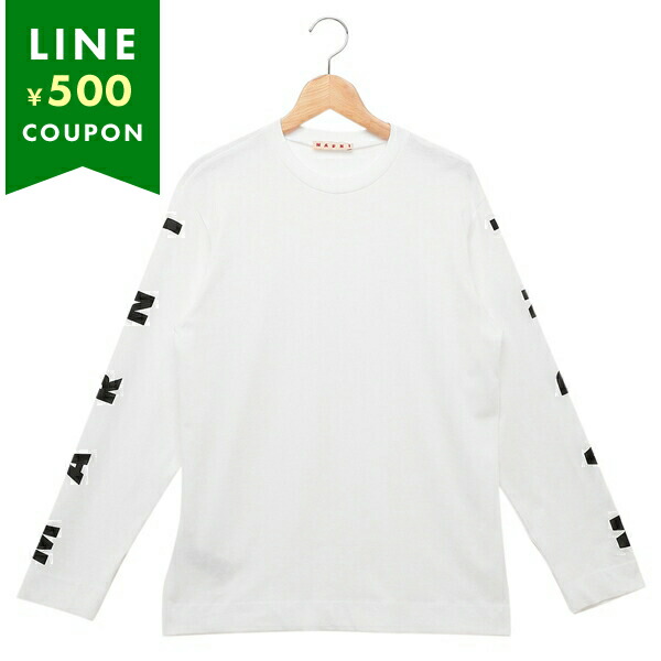 マルニ Tシャツ カットソー 子供服 ホワイト ガールズ MARNI M01066 M00NE MT170U 0M100