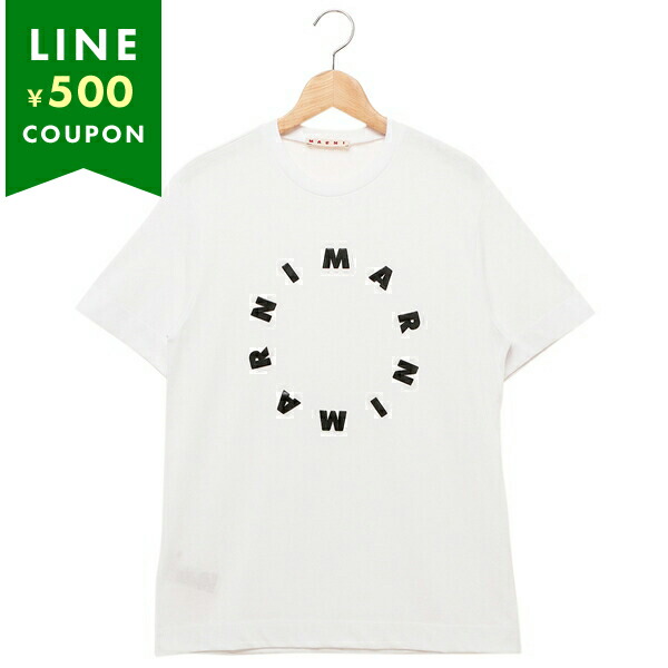 マルニ Tシャツ カットソー 子供服 ホワイト ガールズ MARNI M01069 M00L9 MT172U 0M100