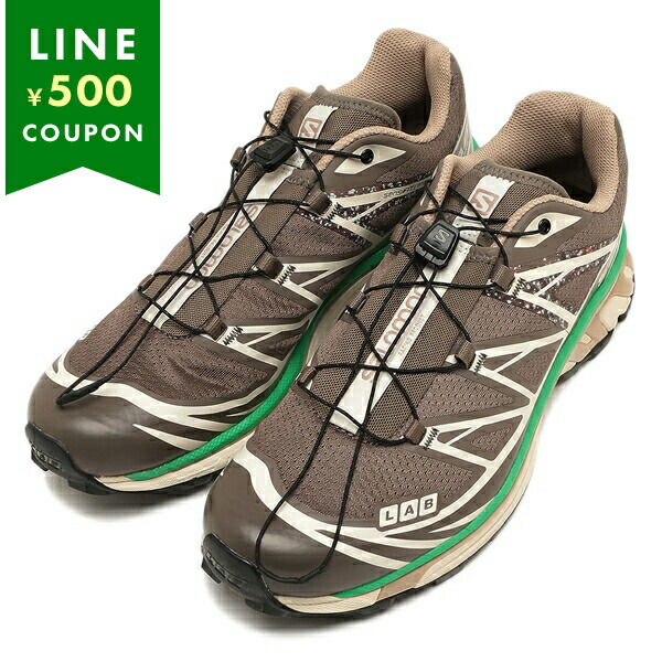 Lauren Conrad サロモン スニーカー エックスティー6 ブラウン メンズ