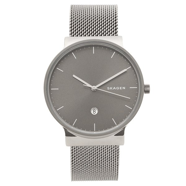 スカーゲン 時計 メンズ アンカー 40mm メッシュベルト クォーツ SKAGEN｜axes｜03