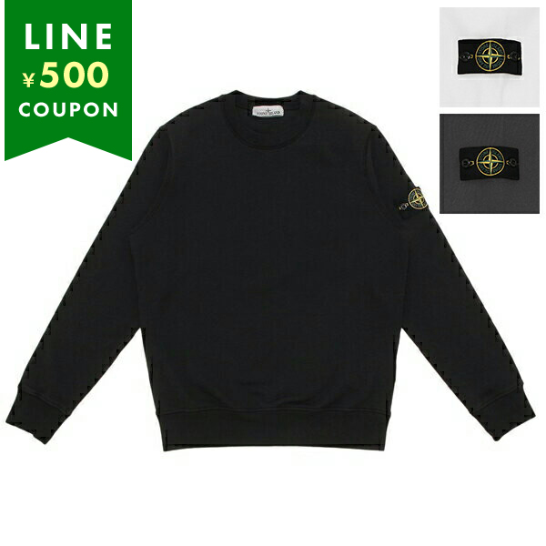 STONE ISLAND ストーンアイランド スウェット クルーネック リブ