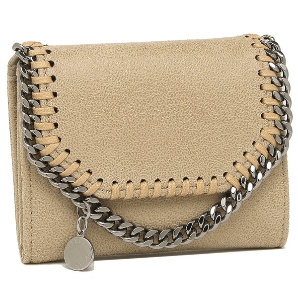 Stella McCartney チェーンコインケース ベージュ Stella McCartney ステラマッカートニー コインケース 小銭入れ