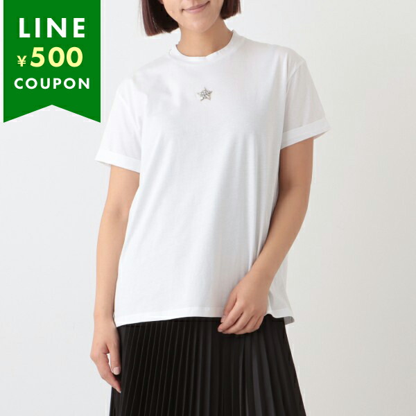 ステラマッカートニー トップス Ｔシャツ ミニスター ホワイト レディース STELLA McCARTNEY 457142 SLW23 9000