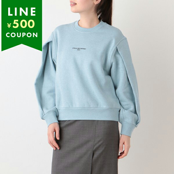 ステラマッカートニー トップス スウェット ロゴ ブルー レディース STELLA McCARTNEY 603659 SOW78 4210