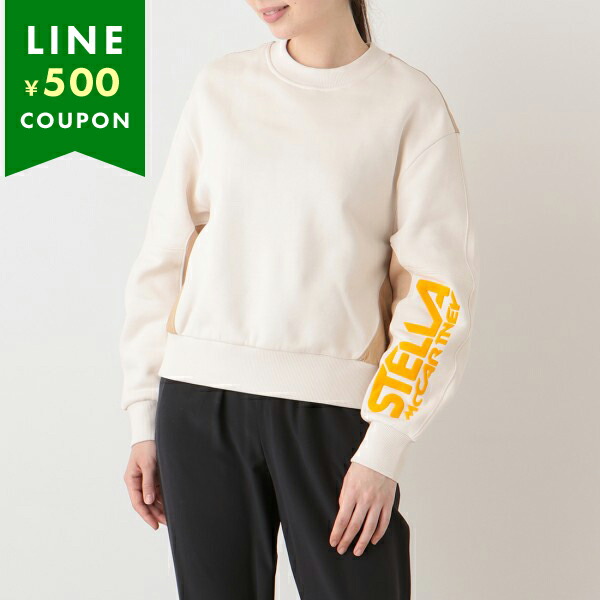ステラマッカートニー トップス スウェット ロゴ ベージュ レディース STELLA McCARTNEY 603661 SOW79 9201