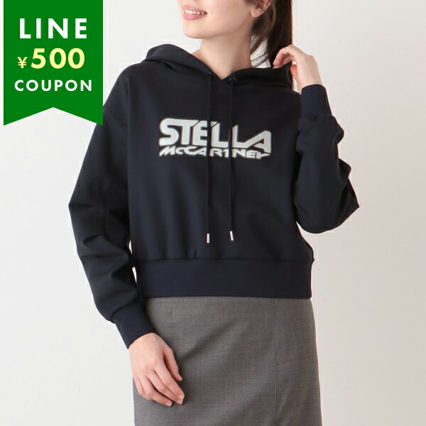 �X�e���}�b�J�[�g�j�[ �p�[�J�[ �t�[�f�B�[ ���S �l�C�r�[ ���f�B�[�X STELLA McCARTNEY 603682 SPW05 4000