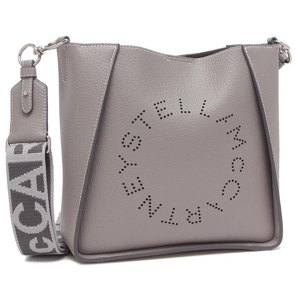 Stella McCartney ステラマッカートニー ショルダーバッグ ロゴ グレー 