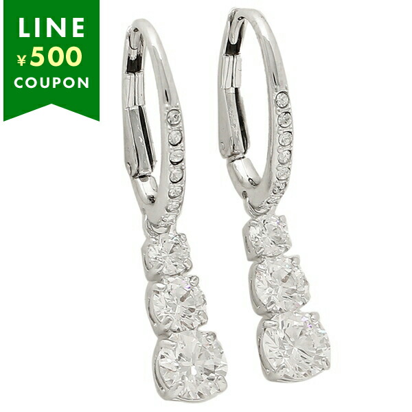 スワロフスキー ピアス アクセサリー レディース SWAROVSKI 5416155 シルバー クリア