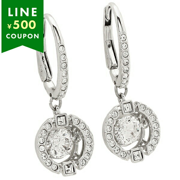 Swarovski SparklingDanceドロップピアス 5504652 Swarovski Sparkling Dance ドロップピアス, ラウンドカット