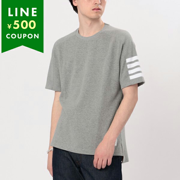 �g���u���E�� T�V���c �J�b�g�\�[ �V���[�g�X���[�uT �O���[ �����Y THOM BROWNE MJS246A 07323 055