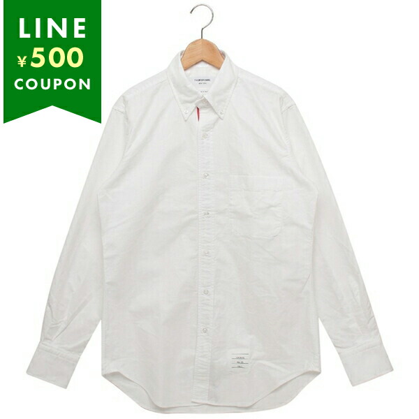 THOM BROWNE（トム ブラウン） シャツ オックスフォード ホワイト