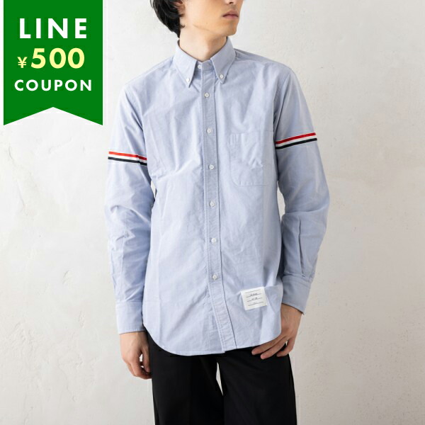 THOM BROWNE（トム ブラウン） シャツ ブラウス ブルー メンズ THOM