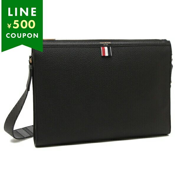 THOM BROWNE ショルダーバッグ UAG177A L0090 THOM BROWNE トムブラウン ショルダーバッグ ブラック メンズ