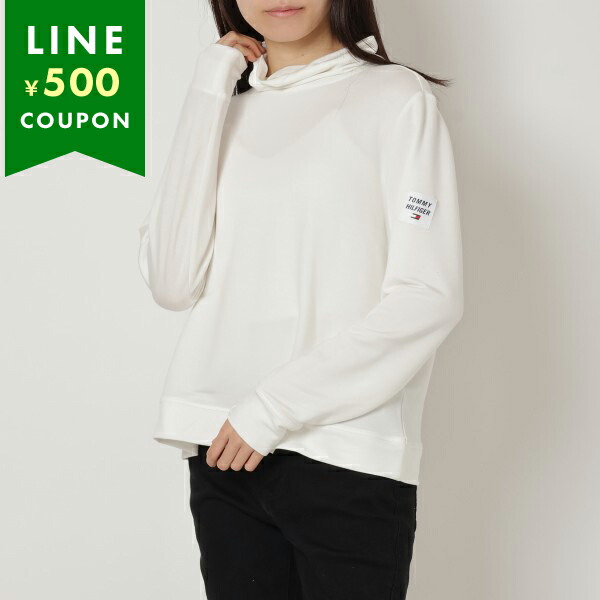 トミーヒルフィガー Tシャツ カットソー トレーナー スウェット プルオーバー ホワイト レディース   TP3T1009 EGS